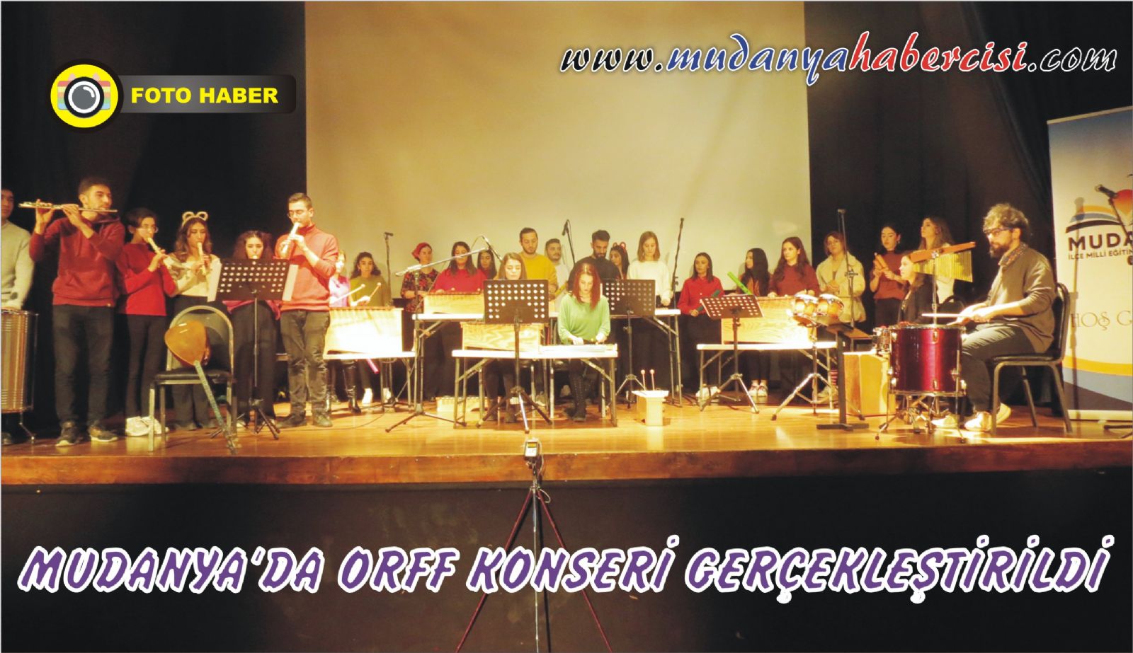 MUDANYA'DA ORFF KONSER GEREKLETRLD